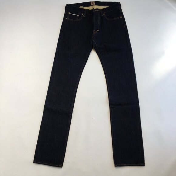 PSPS Skinny Fit Button Fly Selvedge Jeans 32 - Picture 4 of 12